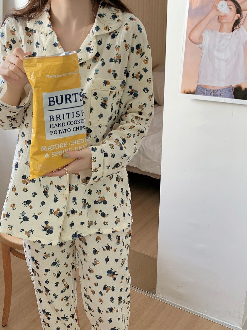 Ladies' Homewear Set Can Be Worn Outside