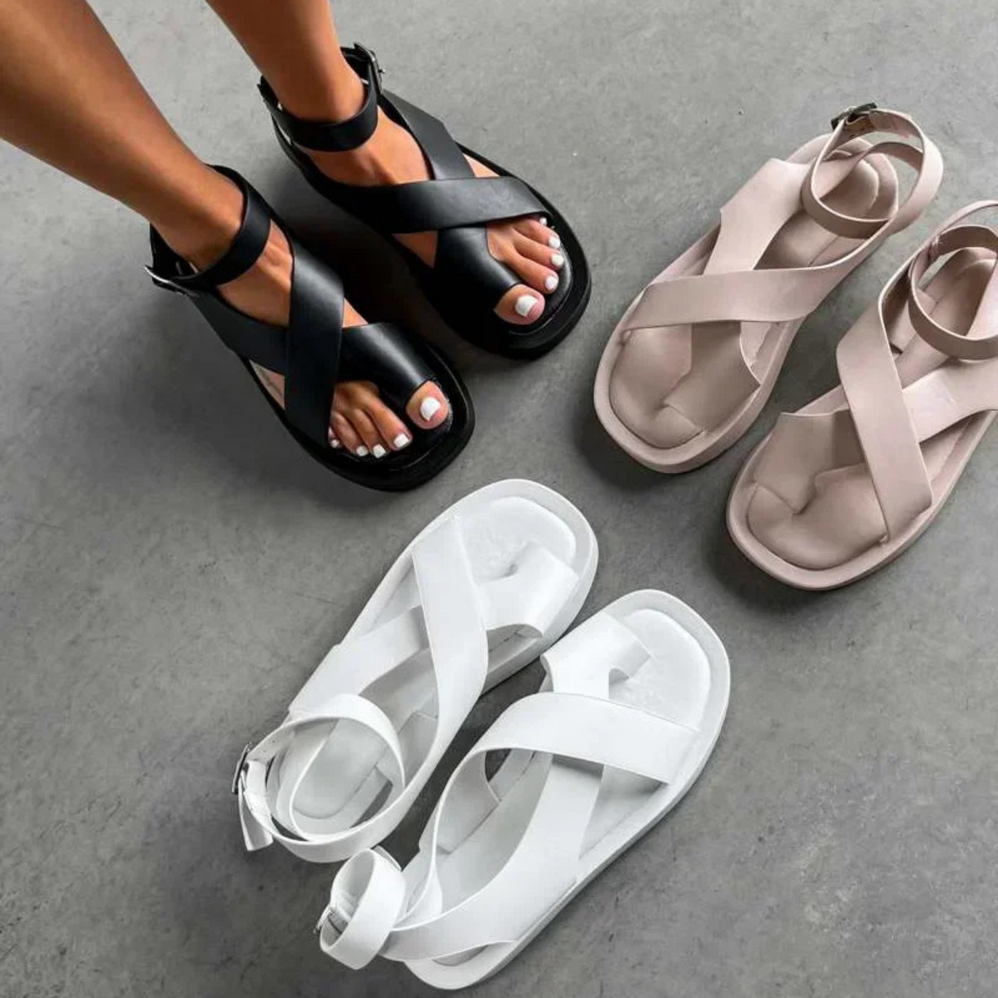 Sandales Élégantes Ultra Confort
