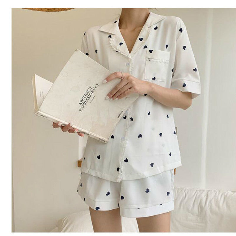 Pyjama Décontracté Élégant – Ensemble Doux pour la Maison
