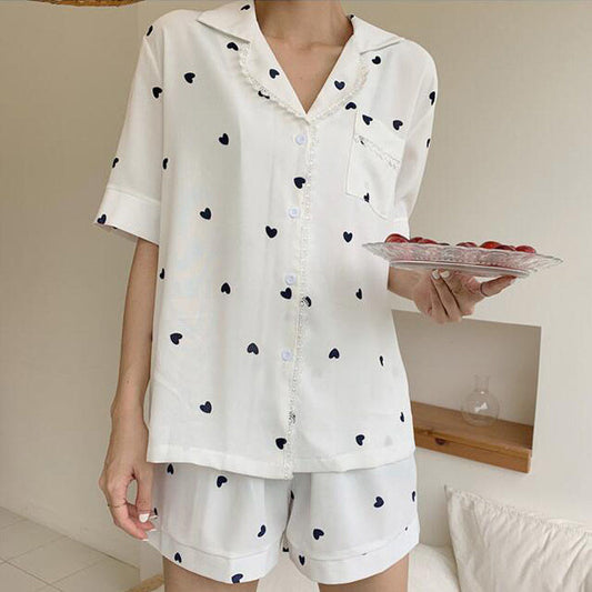 Pyjama Décontracté Élégant – Ensemble Doux pour la Maison
