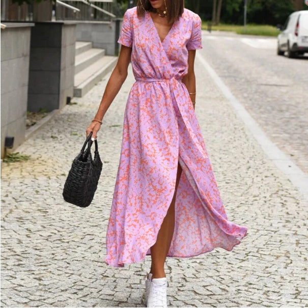 Robe d'été imprimée – Élégance légère pour vos journées ensoleillées