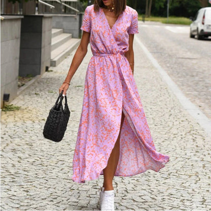 Robe d'été imprimée – Élégance légère pour vos journées ensoleillées