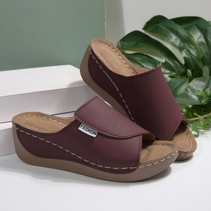 Sandales Compensées Confort & Élégance