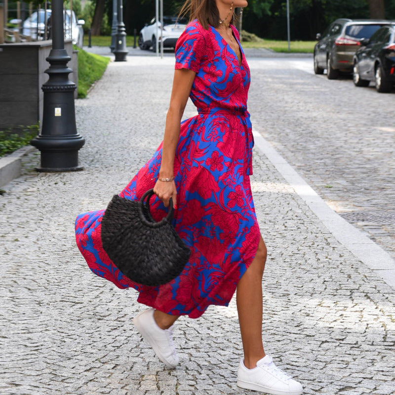 Robe d'été imprimée – Élégance légère pour vos journées ensoleillées