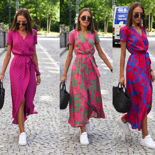Robe d'été imprimée – Élégance légère pour vos journées ensoleillées